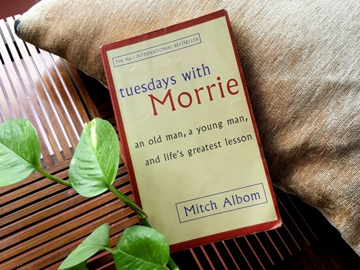 Tuesdays with morrie aphorisms with page numbers