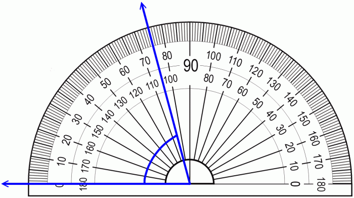 Use the protractor to measure this angle m bpb