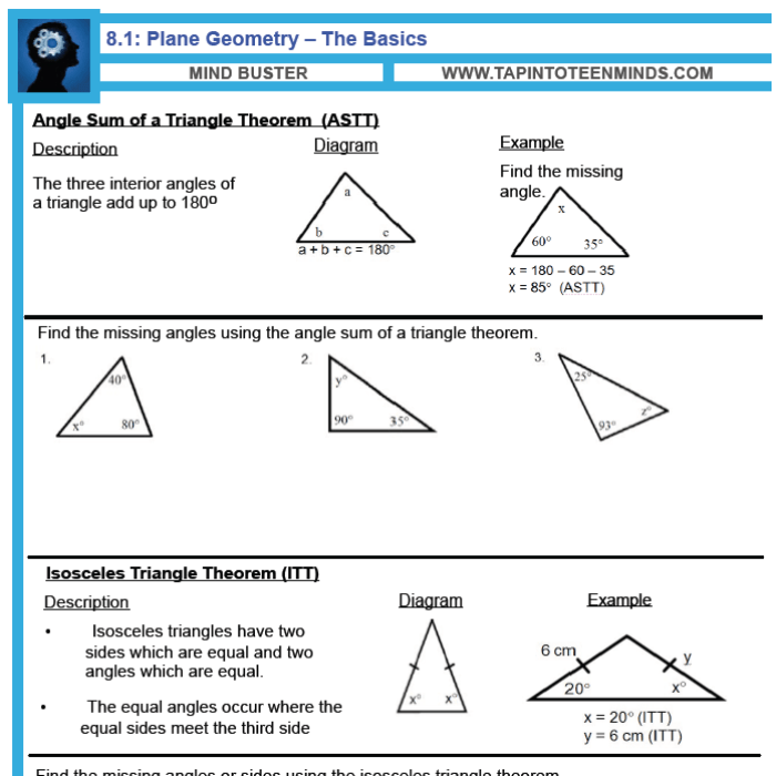 Unit 5 relationships in triangles quiz 5-1 answer key