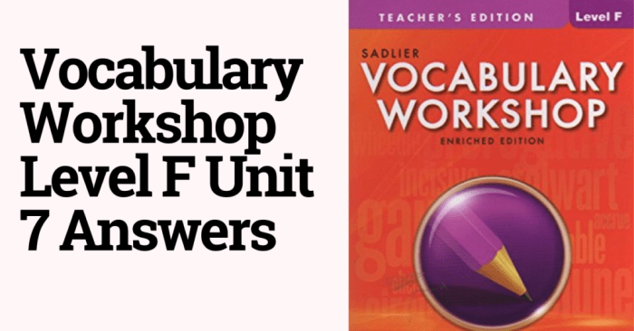 Vocabulary workshop level f unit 7 completing the sentence