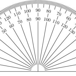 Use the protractor to measure this angle m bpb