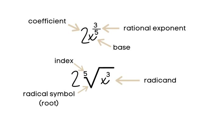 Radical functions and rational exponents unit test part 1